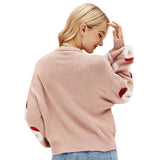 Autumn/winter Christmas clothes elderly head sweater women